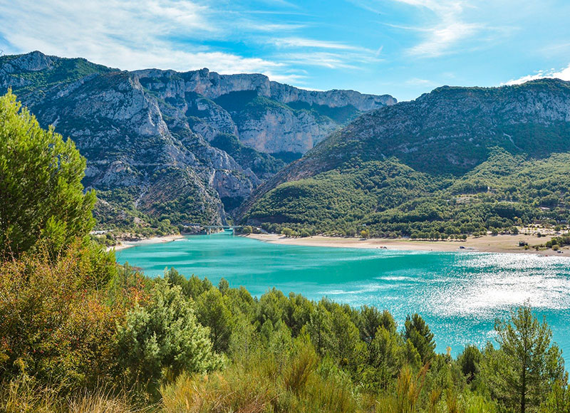 Le lac de Sainte-Croix