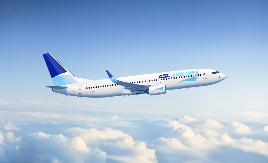 avion de la compagnie aérienne ASL Airlines